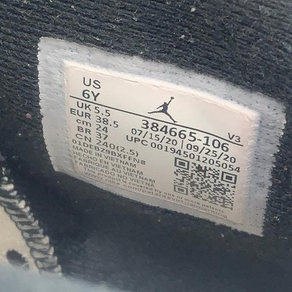 Air Jordan 6 Retro 'Carmine' (2014) WOMENS - Size8 - 384664 160 - Picture 7 of 9